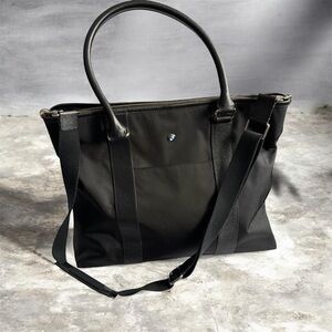 BMW Black Travel Bag with Emblem removable shoulder strap